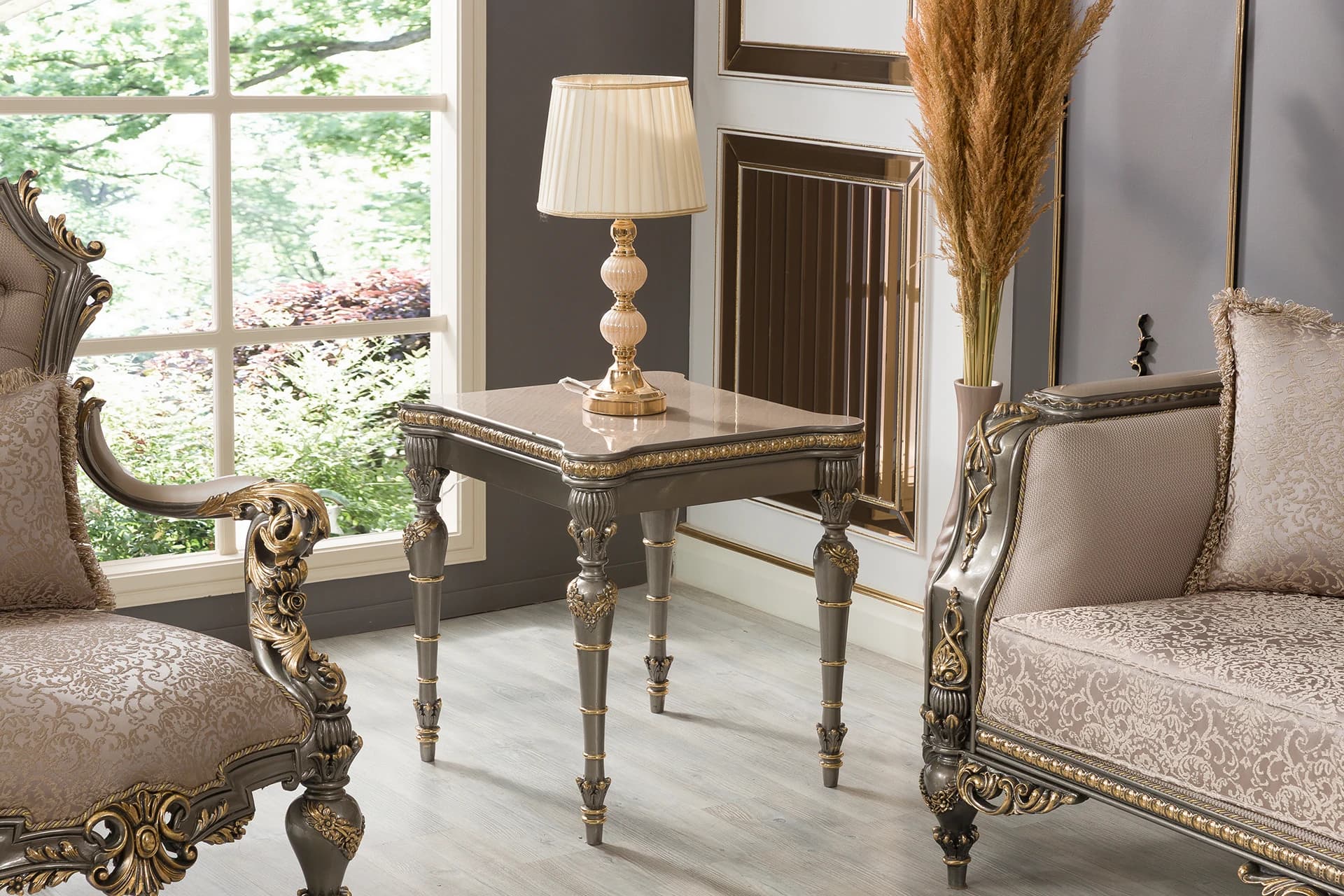 Hisar Mink Sofa Set 6