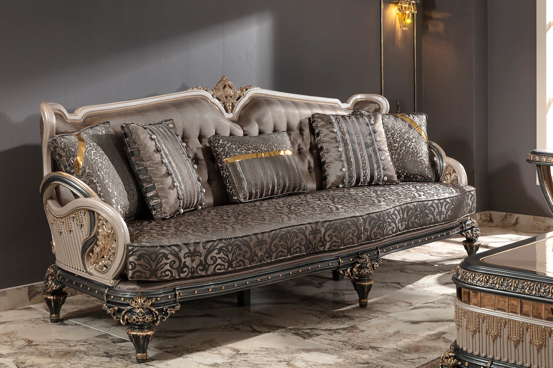 Pasa Mink Sofa Set 8