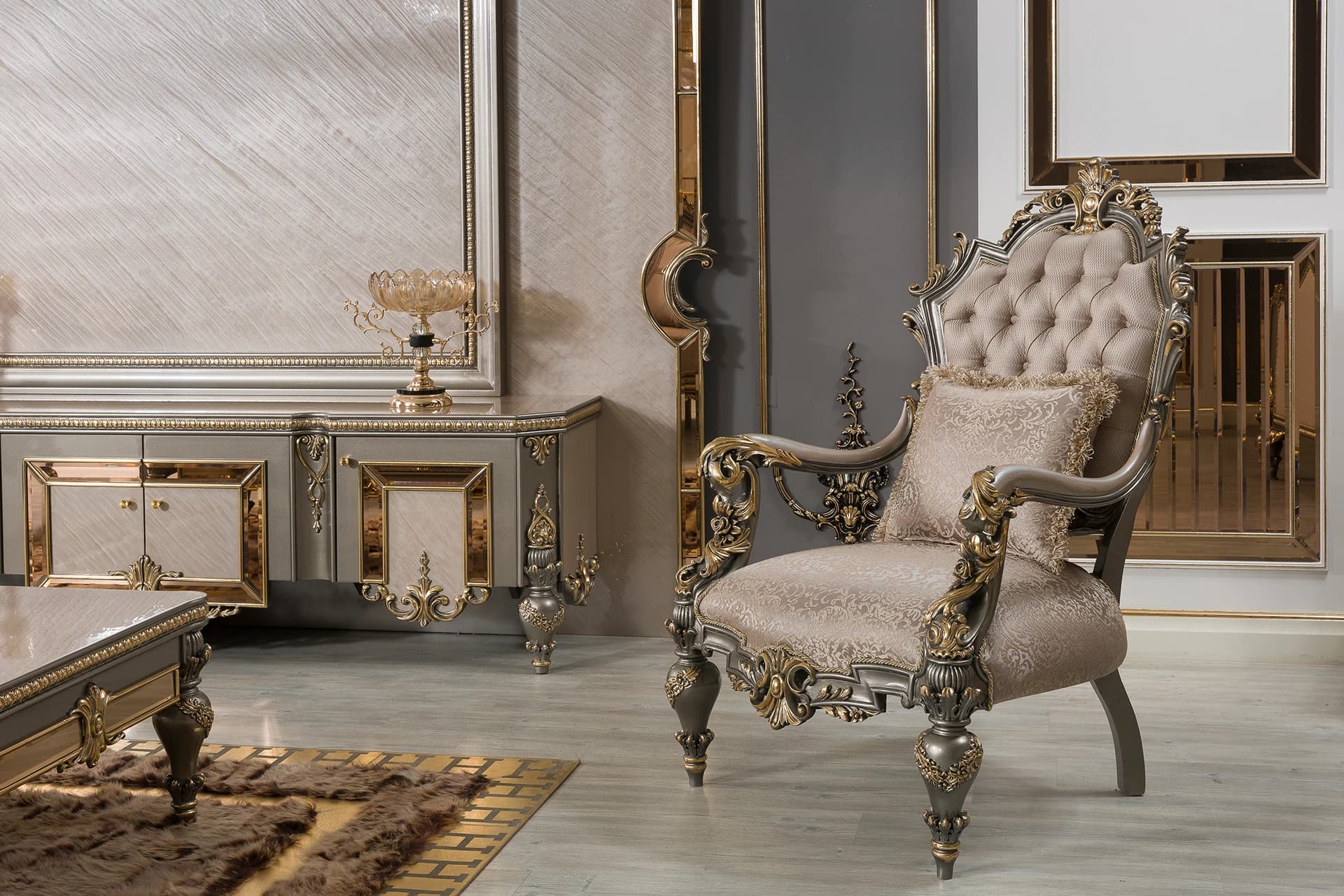 Hisar Mink Sofa Set 17