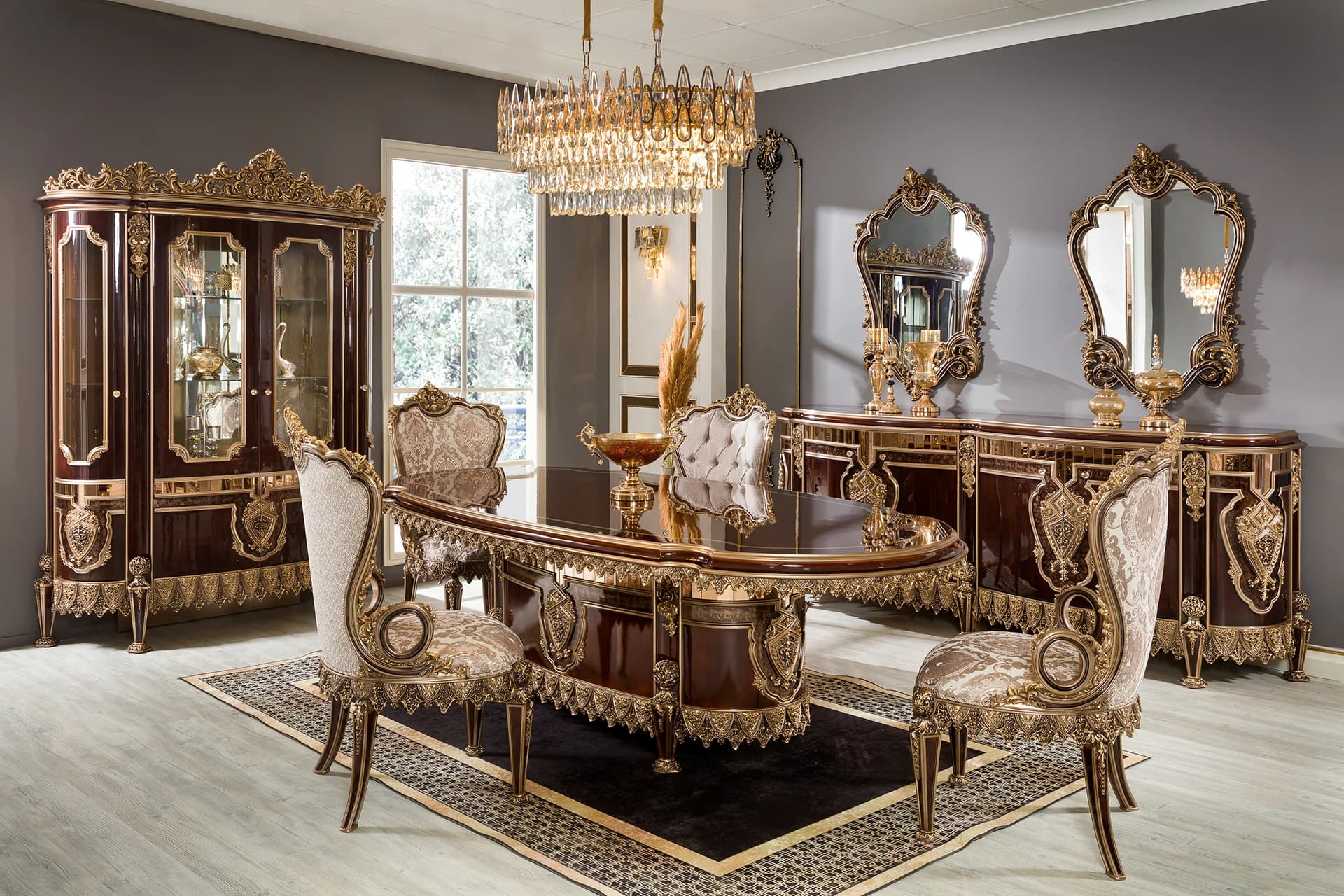 Hunkar Walnut Dining Room 1