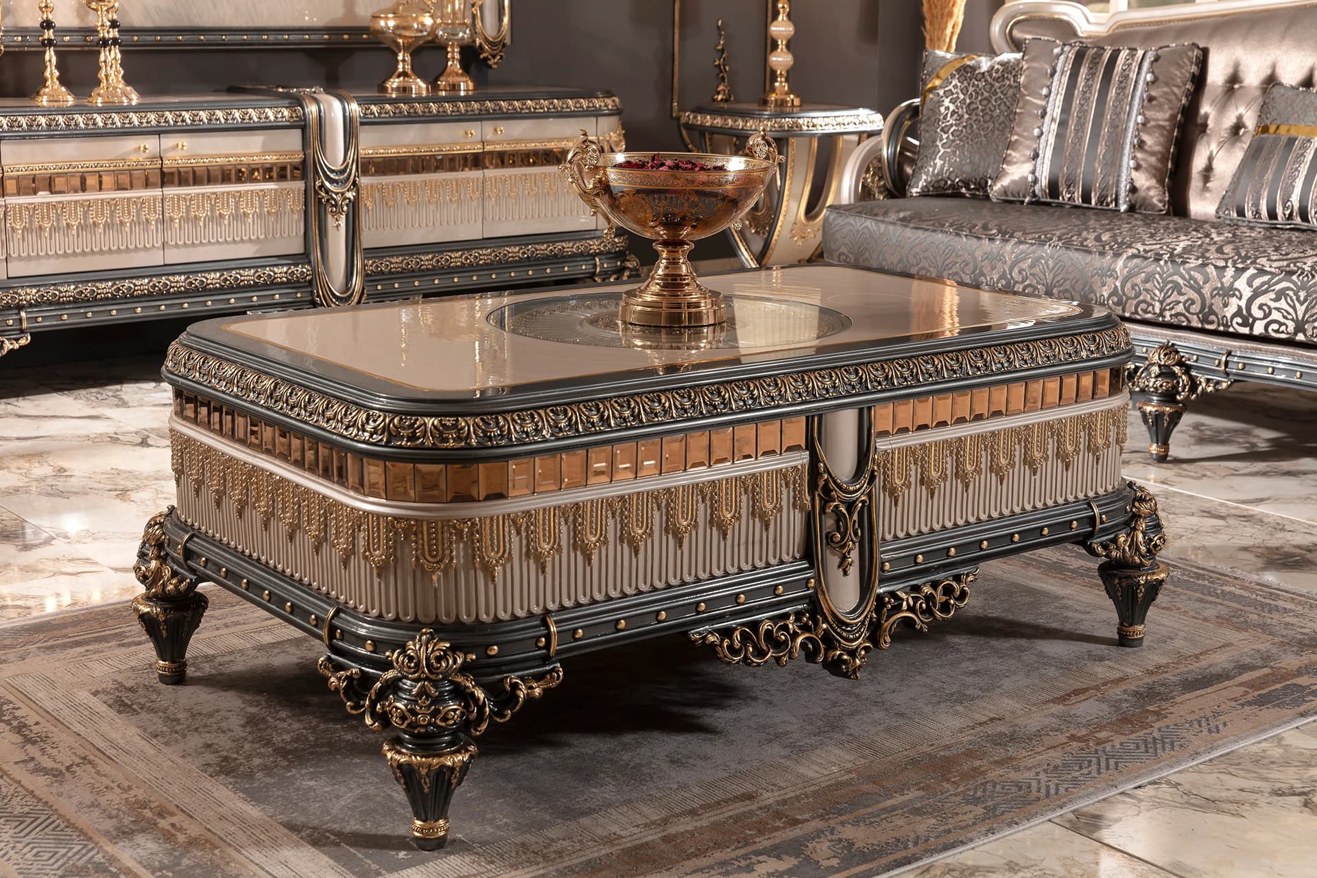 Pasa Mink Sofa Set 5
