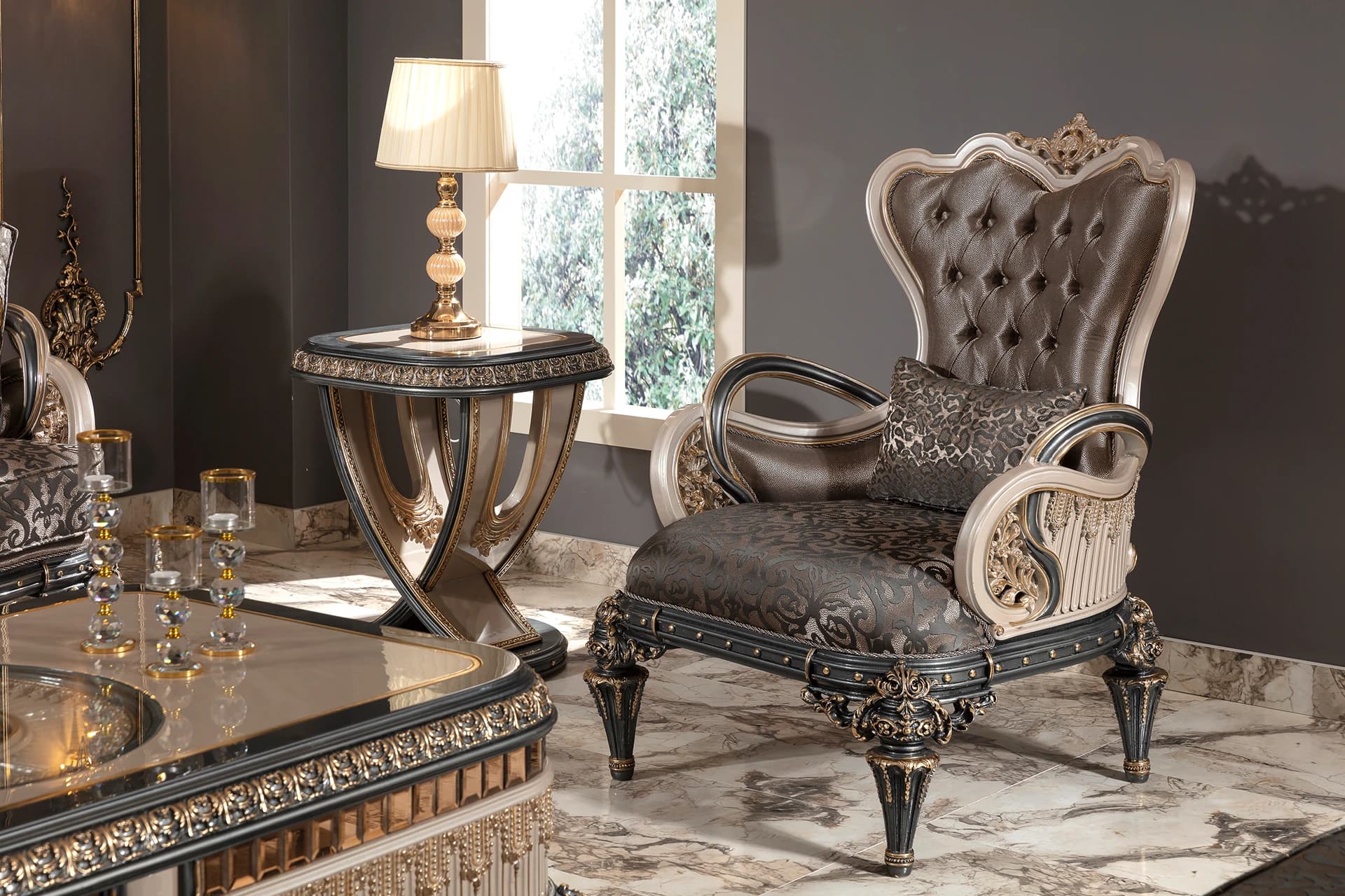 Pasa Mink Sofa Set 4
